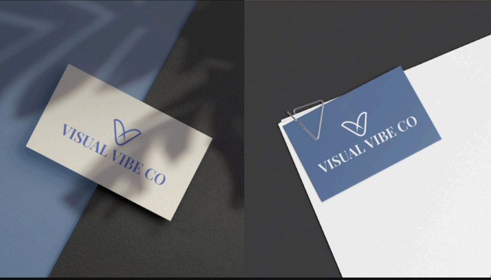 Visual Vibe Co. business cards