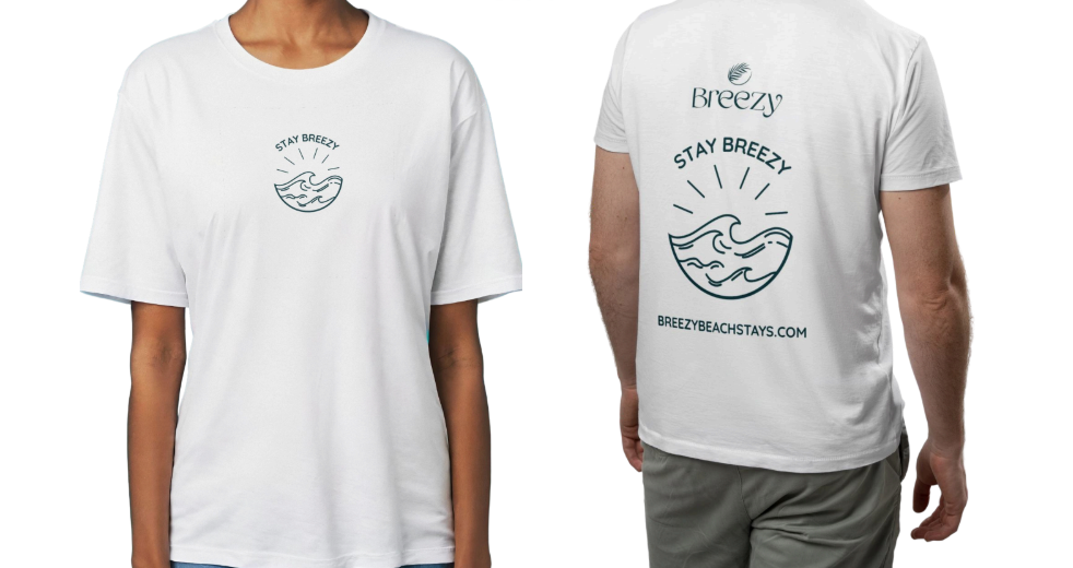 Breezy branded t-shirts